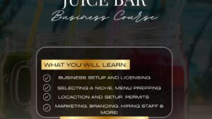 How to start a smoothie business